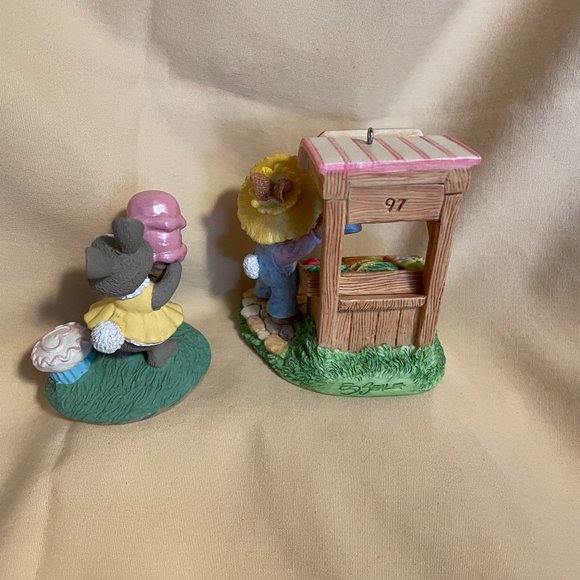 Farmer's Market Tender Touches and Bunny with Ice Cream Tender Touches Figurine - Picture 2 of 6